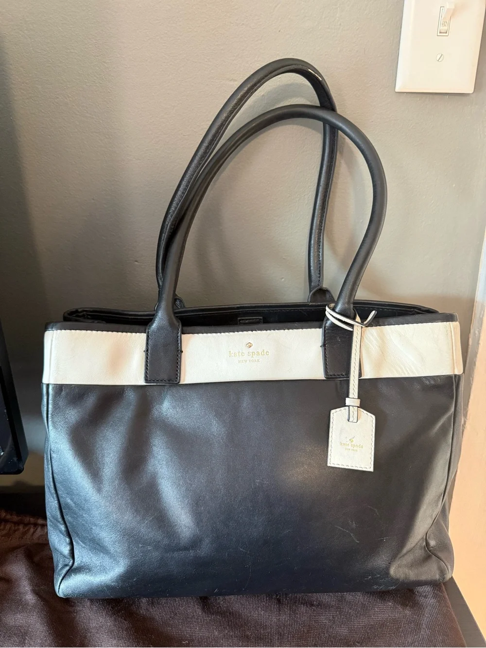 kate spade Branton Square Leather Satchel